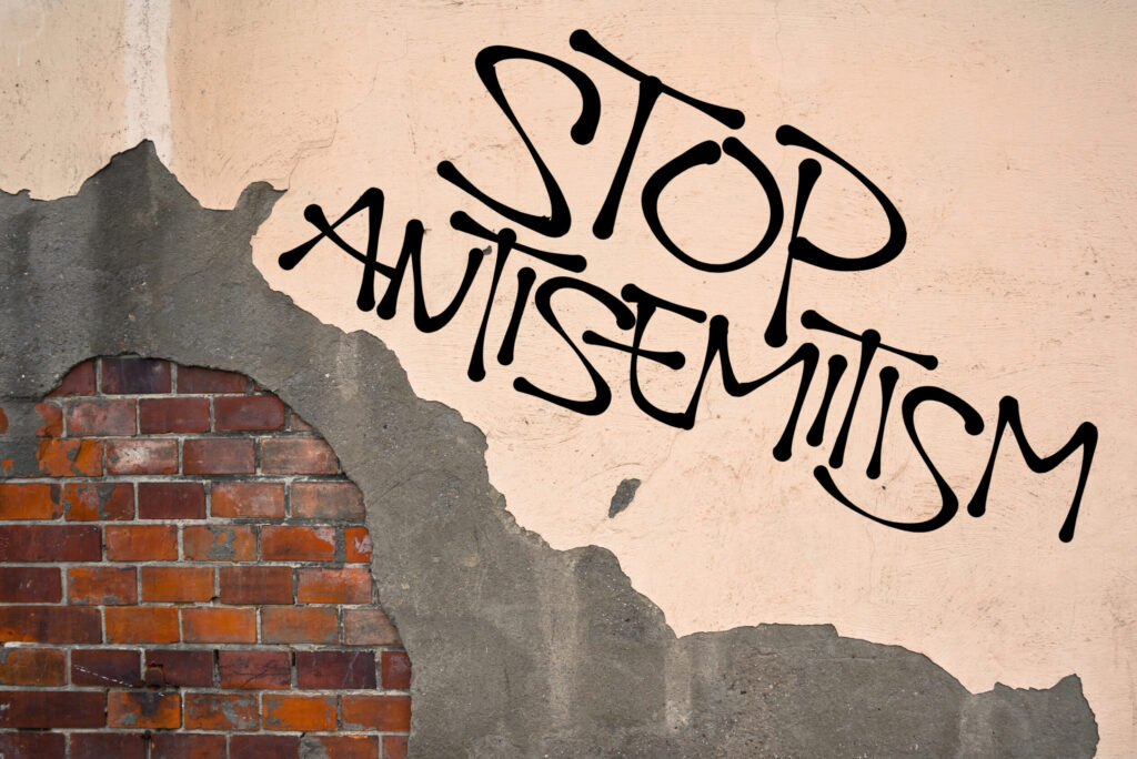 antisemitism-on-the-wall
