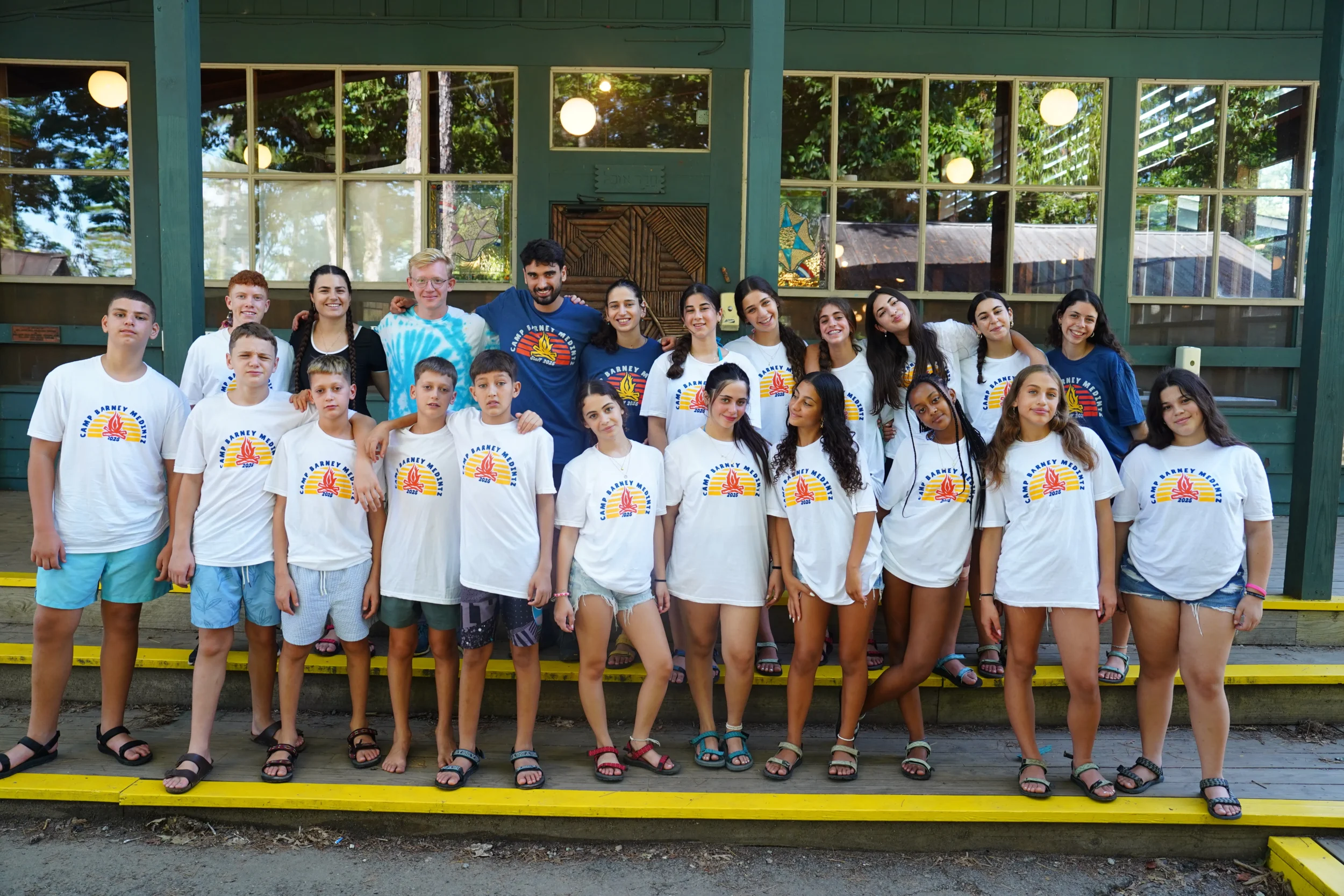 Campers2Gether Group Photo at Camp Barney Medintz