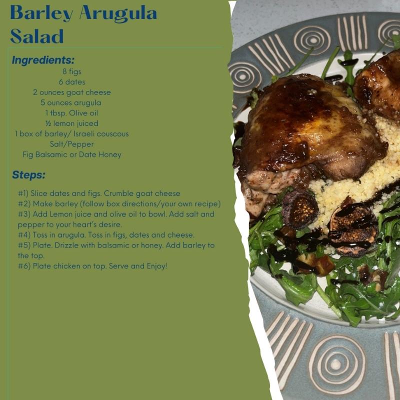 Barley Arugula Salad - Jewish Atlanta